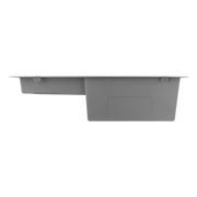 NEREZOVÝ DŘEZ MIXXUS MH7849R-HK GRAPHITE SE SIFONEM, GRAFITOVÝ | MH7849R-HK GRAPHITE MIXXUS - DŘEZY - SANITA