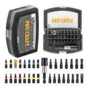 SADA BITŮ PROCRAFT BS-32, OCEL S2 | BS-32 PROCRAFT - BITY ŠESTIHRAN 1/4"{% if kategorie.adresa_nazvy[0] != zbozi.kategorie.nazev %} - PŘÍSLUŠENSTVÍ{% endif %}