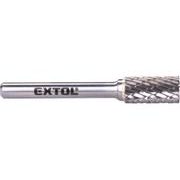 EXTOL INDUSTRIAL FRÉZA KARBIDOVÁ, VÁLCOVÁ S ČELNÍM OZUBENÍM, PR.10X20MM/STOPKA 6MM,SEK STŘEDNÍ (DOUBLE-CUT), 8703714 - STOPKOVÉ FRÉZKY{% if kategorie.adresa_nazvy[0] != zbozi.kategorie.nazev %} - PŘÍSLUŠENSTVÍ{% endif %}