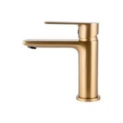 UMYVADLOVÁ BATERIE MIXXUS PREMIUM ALEX 001 BRUSHED GOLD, ZLATÁ | ALEX 001 BRUSHED GOLD PROCRAFT - UMYVADLOVÉ BATERIE - SANITA