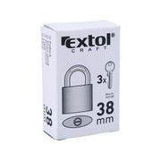 EXTOL CRAFT ZÁMEK VISACÍ LITINOVÝ, 38MM, 93138 - ZÁMKY VISACÍ - DÍLNA A GARÁŽ