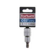 FORTUM HLAVICE ZÁSTRČNÁ 1/2" HROT TORX, T45, L 55MM, 4700725 - ZÁSTRČNÉ HLAVICE - RUČNÍ NÁŘADÍ