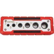 EXTOL PREMIUM VRTACÍ VODÍCÍ ŠABLONA, O 3-5-7-9-11-13MM, 8801921 - VRTÁKY, KORUNKY - PŘÍSLUŠENSTVÍ