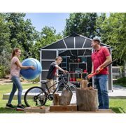 PALRAM - CANOPIA YUKON 11' X 9' ANTRACIT HEAVY DUTY PROSTORNÝ DOMEK S MOŽNOSTÍ DALŠÍHO ROZŠÍŘENÍ (ZÁKLADNÍ MODUL) - ZAHRADNÍ DOMKY - DŮM A DOMÁCNOST, ELEKTRO..