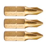 FORTUM HROT KŘÍŽOVÝ PHILLIPS, SADA 3KS, PH 1X25MM,TITAN. ÚPRAVA, S2, 4741271 - STANDARDNÍ BITY PH{% if kategorie.adresa_nazvy[0] != zbozi.kategorie.nazev %} - PŘÍSLUŠENSTVÍ{% endif %}
