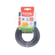 EXTOL PREMIUM ŽACÍ STRUNA DO SEKAČKY S JÁDREM, KRUHOVÝ PROFIL, 2,4MM, 15M, PA66, 8870904 - 2,4MM - ZAHRADA