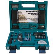 MAKITA D-33691 - SADA BITŮ A VRTÁKŮ 71 KS V PLASTOVÉM KUFRU = NEW E-22589 - SADY BITŮ 1/4 - PŘÍSLUŠENSTVÍ