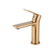 UMYVADLOVÁ BATERIE MIXXUS PREMIUM ALEX 001 BRUSHED GOLD, ZLATÁ | ALEX 001 BRUSHED GOLD PROCRAFT - UMYVADLOVÉ BATERIE{% if kategorie.adresa_nazvy[0] != zbozi.kategorie.nazev %} - SANITA{% endif %}