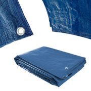 PLACHTA PROCRAFT BT10X12 50G/M2 NEPROMOKAVÁ S OKY 10X12M MODRÁ | BT10X12 PROCRAFT - PLACHTY STANDARD{% if kategorie.adresa_nazvy[0] != zbozi.kategorie.nazev %} - DÍLNA A GARÁŽ{% endif %}