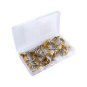 EXTOL CRAFT 903761 KARTÁČE POMOSAZENÉ, SADA 45KS, 903761 - K PŘÍMÝM BRUSKÁM - PŘÍSLUŠENSTVÍ