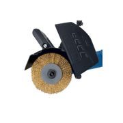 SCHEPPACH MRS 1300 KARTÁČOVÁ / RENOVAČNÍ BRUSKA + NYLONOVÝ A SMIRKOVÝ KARTÁČ K80 - KARTÁČOVÉ, VÁLCOVÉ SATINAČNÍ BRUSKY - ELEKTRICKÉ NÁŘADÍ