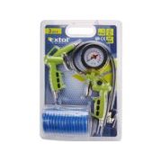 EXTOL CRAFT KOMPRESOROVÁ SADA, PNEU, 3KS, 99302 - SADY PNEU PŘÍSLUŠENSTVÍ - PNEU NÁŘADÍ