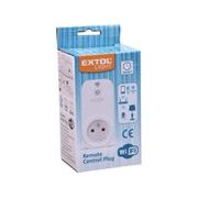 EXTOL LIGHT ZÁSUVKA OVLÁDÁNA WI-FI + CENTRÁLNÍ OVLÁDÁNÍ PRO RF ZAŘÍZENÍ, WI-FI 802.11 B/G/N, MAX 3680W, 43800 - DOMACÍ AUTOMATIZACE - ZÁSUVKY, TERMOSTATY - DŮM A DOMÁCNOST, ELEKTRO..