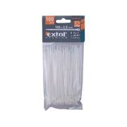 EXTOL PREMIUM PÁSKY STAHOVACÍ NA KABELY BÍLÉ, 100X2,5MM, 100KS, NYLON PA66, 8856102 - STAHOVACÍ PÁSKY, ZDRHY - DÍLNA A GARÁŽ