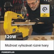 POWERPLUS POWX195 LUPÍNKOVÁ PILA 120W - DŘEVOOBRÁBĚCÍ STROJE