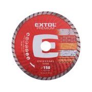 EXTOL PREMIUM KOTOUČ DIAMANTOVÝ ŘEZNÝ, TURBO - SUCHÉ I MOKRÉ ŘEZÁNÍ, O 150X22,2X2,3MM, 108753 - DIA KOTOUČ 150 MM{% if kategorie.adresa_nazvy[0] != zbozi.kategorie.nazev %} - PŘÍSLUŠENSTVÍ{% endif %}