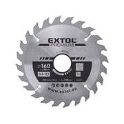EXTOL PREMIUM KOTOUČ PILOVÝ S SK PLÁTKY, O 160X2,6X30MM, 24T, 8803214 - PRŮMĚR 150, 160 A 165{% if kategorie.adresa_nazvy[0] != zbozi.kategorie.nazev %} - PŘÍSLUŠENSTVÍ{% endif %}
