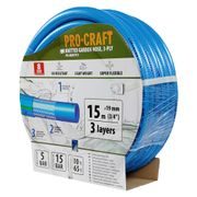 ZAHRADNÍ HADICÍ PROCRAFT PR-3KGH1915 3 VRSTVY, 3/4" 15 M | PR-3KGH1915 PROCRAFT - HADICE 3/4" - ZAHRADA