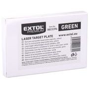 EXTOL PREMIUM TERČ PRO ZVÝRAZNĚNÍ LASER. PAPRSKU, ZELENÝ, 8823396 - PŘÍSLUŠENSTVÍ K MĚŘÍCÍ TECHNICE - MĚŘÍCÍ TECHNIKA
