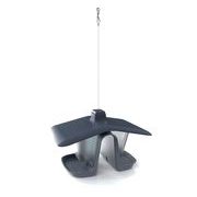 KRMÍTKO PRO PTÁKY BIRDYFEED DOUBLE ŠEDÝ KÁMEN 28CM - PRO CHOVATELE - KRMIVA