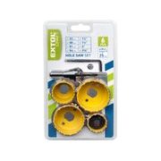 EXTOL CRAFT VRTÁKY VYKRUŽOVACÍ KORUNKOVÉ, 4 PRŮMĚRY O 32-54MM, HSS/BI-METAL, 1808 - SADY S VRTACÍMI KORUNKAMI - PŘÍSLUŠENSTVÍ