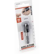 KREATOR KRT063200 MAGNETICKÝ DRŽÁK BITŮ SE ZÁMKEM 60 MM - MAGNETICKÉ DRŽÁKY BITŮ{% if kategorie.adresa_nazvy[0] != zbozi.kategorie.nazev %} - PŘÍSLUŠENSTVÍ{% endif %}