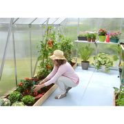 PALRAM - CANOPIA ESSENCE 8X12 SILVER POLYKARBONÁTOVÝ SKLENÍK - SKLENÍK, FOLIOVNÍK - ZAHRADA