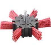 EXTOL CRAFT KARTÁČ OKRUŽNÍ LEŠTÍCÍ, O 100MM, NYLON, 17060 - KARTÁČE NA VRTAČKU{% if kategorie.adresa_nazvy[0] != zbozi.kategorie.nazev %} - PŘÍSLUŠENSTVÍ{% endif %}