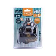 EXTOL LIGHT ČELOVKA 120LM CREE S IR ČIDLEM, CREE 3W XPE LED, 43104 - KAPESNÍ SVÍTILNY A ČELOVKY - SVÍTIDLA