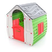 STARPLAST MAGICAL HOUSE GREY/GREEN - DĚTSKÝ ZAHRADNÍ NÁBYTEK - ZAHRADA