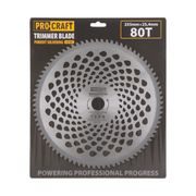 NŮŽ KŘOVINOŘEZU (KOTOUČ) (D255*25.4) 80T PROCRAFT | H-80T PROCRAFT - ŽACÍ LISTY - NOŽE - ZAHRADA