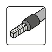 EXTOL PREMIUM KLEŠTĚ LISOVACÍ/KRIMPOVACÍ NA DUTINKOVÉ KONEKTORY ČTYŘHRAN, 0,25-10MM2, 8831132 - ODIZOLOVACÍ KLEŠTĚ - RUČNÍ NÁŘADÍ