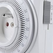 ČASOVÝ SPÍNAČ MECHANICKÝ, DENNÍ 24H., INTERVAL 15MIN, VYPÍNAČ, ČTVERCOVÝ - ELEKTRO - DŮM A DOMÁCNOST, ELEKTRO..