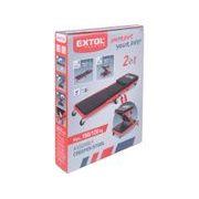 EXTOL PREMIUM LEHÁTKO/SEDÁK 2V1, MONTÁŽNÍ POJÍZDNÉ, ROZLOŽENO 91X41X12CM, AŽ 150/120KG, 8863302 - MONTÁŽNÍ LÉHATKA, SEDÁTKA - DÍLNA A GARÁŽ