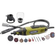 EXTOL CRAFT BRUSKA PŘÍMÁ S OHEBNÝM NÁSTAVCEM, 210KS, 135W, 404117 - PŘÍMÁ BRUSKA{% if kategorie.adresa_nazvy[0] != zbozi.kategorie.nazev %} - ELEKTRICKÉ NÁŘADÍ{% endif %}