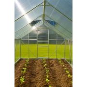 SKLENÍK GREENHOUSE, ALU, PC 6 MM, 250X370X195CM - SKLENÍK, FOLIOVNÍK - ZAHRADA