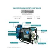 KÖNNER & SÖHNEN CZ KÖNNER & SÖHNEN INVERTOROVÁ BENZÍNOVÁ/LPG ELEKTROCENTRÁLA KS 8100I EG - INVERTOROVÉ ELEKTROCENTRÁLY - ELEKTROCENTRÁLY