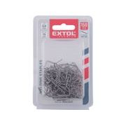 EXTOL PREMIUM SPONY SVAŘOVACÍ, 150KS, VLNKA, ⌀0,8MM, ROZTEČ 15MM, 8862641 - SVÁŘEČKY - NABÍJEČKY (AUTONABÍJEČKY) - ELEKTRICKÉ NÁŘADÍ