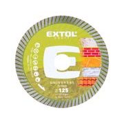 EXTOL CRAFT KOTOUČ DIAMANTOVÝ ŘEZNÝ, TURBO - SUCHÉ I MOKRÉ ŘEZÁNÍ, O 125X22,2X2MM, 903052 - DIA KOTOUČ 125 MM{% if kategorie.adresa_nazvy[0] != zbozi.kategorie.nazev %} - PŘÍSLUŠENSTVÍ{% endif %}