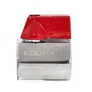 KOHOUT KULOVÝ „MINI“, KR.400 1/2"FF | KR.400 1/2"FF PROCRAFT - PŘÍSLUŠENSTVÍ (KOHOUTY, ŠROUBENÍ,...) - SANITA
