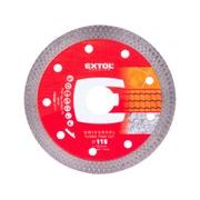 EXTOL PREMIUM KOTOUČ DIAMANTOVÝ ŘEZNÝ, TURBO THIN CUT, SUCHÉ I MOKRÉ ŘEZÁNÍ, O 115X22,2X1,2MM, 8803041 - DIA KOTOUČ 115 MM{% if kategorie.adresa_nazvy[0] != zbozi.kategorie.nazev %} - PŘÍSLUŠENSTVÍ{% endif %}