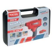 EXTOL PREMIUM PISTOLE PÁJECÍ S REGULACÍ TEPLOTY, TRANSFORMÁTOROVÁ, 200W, 8894510 - PÁJKY - ELEKTRICKÉ NÁŘADÍ