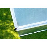 SKLENÍK GREENHOUSE, ALU, PC 6 MM, 250X370X195CM - SKLENÍK, FOLIOVNÍK - ZAHRADA