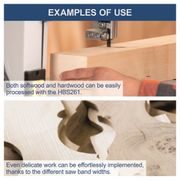 SCHEPPACH HBS 261 PÁSOVÁ PILA - PÁSOVÉ PILY NA DŘEVO - DŘEVOOBRÁBĚCÍ STROJE