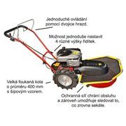 DAKR SEKAČKA TRITON GCVX S DVOJITÝM TALÍŘEM - BUBNOVÉ SEKAČKY - ZAHRADA