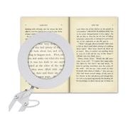 EXTOL LIGHT LAMPA STOLNÍ S LUPOU, USB NAPÁJENÍ, BÍLÁ, 2400LM, 3 BARVY SVĚTLA, 5X ZVĚTŠENÍ, 43161 - LED SVĚTLA - SVÍTIDLA