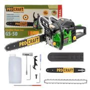 BENZÍNOVÁ ŘETĚZOVÁ PILA PROCRAFT GS-50 | GS-50 PROCRAFT - MOTOROVÉ (BENZÍNOVÉ) ŘETĚZOVÉ PILY{% if kategorie.adresa_nazvy[0] != zbozi.kategorie.nazev %} - ZAHRADA{% endif %}