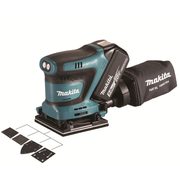 MAKITA DBO480Z - AKU VIBRAČNÍ BRUSKA LI-ION LXT 18V,BEZ AKU Z - AKU BRUSKY - AKU NÁŘADÍ