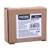 EXTOL PREMIUM NOŽE SEKACÍ, 6KS, 8895673 - PŘÍSLUŠENSTVÍ PRO EXTOL - NÁHRADNÍ DÍLY