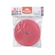 EXTOL PREMIUM KOTOUČ LEŠTÍCÍ PĚNOVÝ, ORBITÁLNÍ, T10, ČERVENÝ, ⌀180X25MM, SUCHÝ ZIP ⌀152MM, 8804551 - PRO LEŠTIČKY - PŘÍSLUŠENSTVÍ